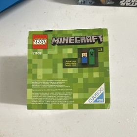 LEGO Minecraft Micro World 21102 Complete Set 480 Pieces Steve Creeper
