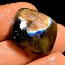 22.5 Ct Natural Labradorite Radiant Shape Cabochon Loose Gemstone 19X17X6 mm