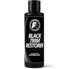 ExoForma Black Trim Restorer - Restores Factory Black to Plastic Trim - Protects