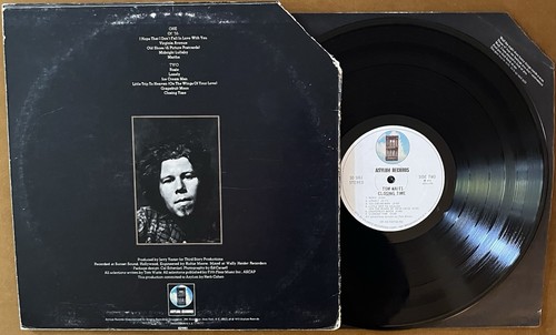 TOM WAITS - Closing Time 1st Original US Press 1973 LP VG+ PROMO DJ COPY - Picture 2 of 3
