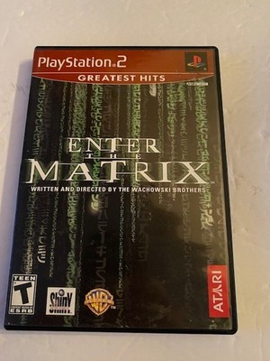 Enter the Matrix (Sony PlayStation 2, 2003) - CIB, Complete