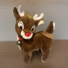 Vintage Applause Rudolph The Red Nosed Reindeer Plush Stuffed Animal 14  Tall