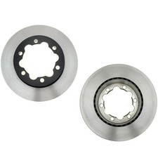 SET-RAY780612-2 Raybestos 2-Wheel Set Brake Discs Rear for MB Mercedes Van Iron