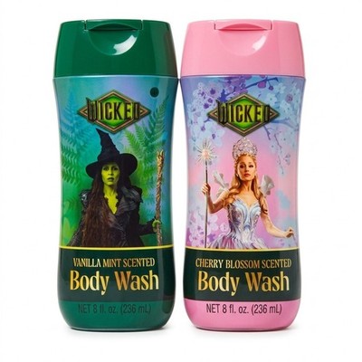 Wicked Body Wash Set of 2 Vanilla Mint & Cherry Blossom Liquid 8 fl oz Each