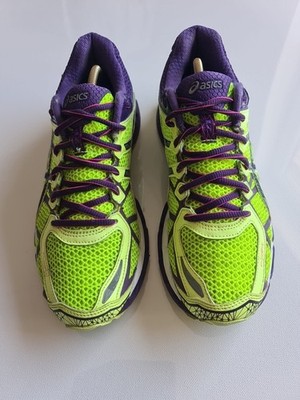 Asics GEL Kayano 21 EUR 40,5 UK 7 US 9 Neongelb/Lila *selten*