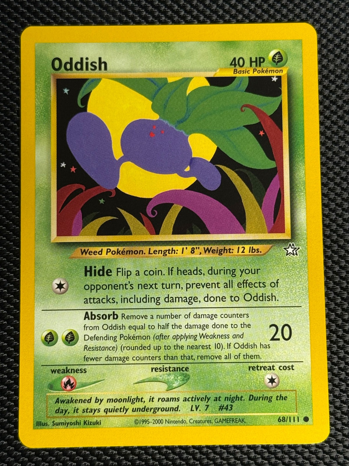 Oddish Unlimited Common Neo Genesis 068/111 NM
