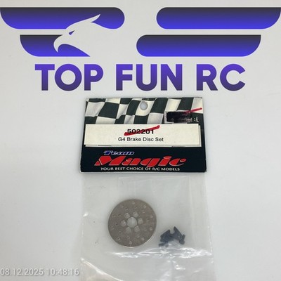 TEAM MAGIC 502201 BRAKE DISC SET FOR G4 1/10 SCALE NITRO RC TOURING CAR