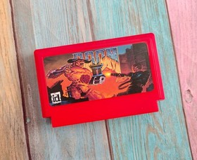 DOOM 2 game cartridge famicom dendy 8 bit 