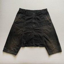 Vintage Comme des Gar ons Shorts Mens Medium Black Drop Crotch Sarouel Japan