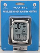 AcuRite Indoor Wireless Humidity Monitor - Black