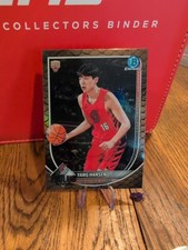 Yang Hansen 2025-26 Bowman Chrome NBA RC Reptilian Refractor Rookie Trailblazers