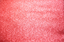 ORANGE LINES ON ORANGE - 100 COTTON FABRIC