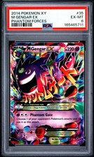 2014 Pokemon XY Phantom Forces M Gengar EX 35/119 English Holo PSA 6 on eBay