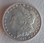 Morgan Silver Dollar Coin 1892 Mintmark: O