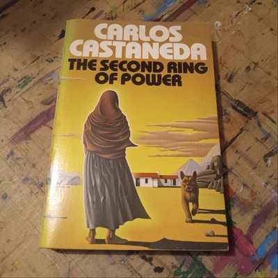 Carlos Castaneda The Second Ring Of Power 1977 Touchstone 1st 8vo SC VG