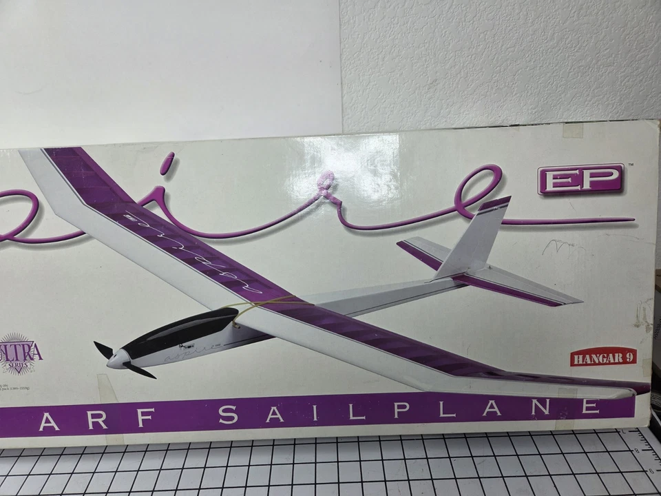ASPIRE EP  Hangar 9 ULTRA SERIES ARF 2M SAILPLANE #HANI475 - Open Box-READ! - Image 2 of 4