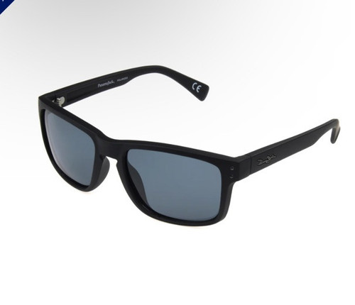 Gafas de sol clásicas negras mate polarizadas Panama Jack para hombre precio de venta sugerido por el fabricante $28 - Imagen 1 de 8
