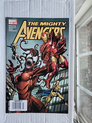Mighty Avengers #8 Newsstand 1:50 Rare 1,688 copies 1st App Symbiote Wasp 2008