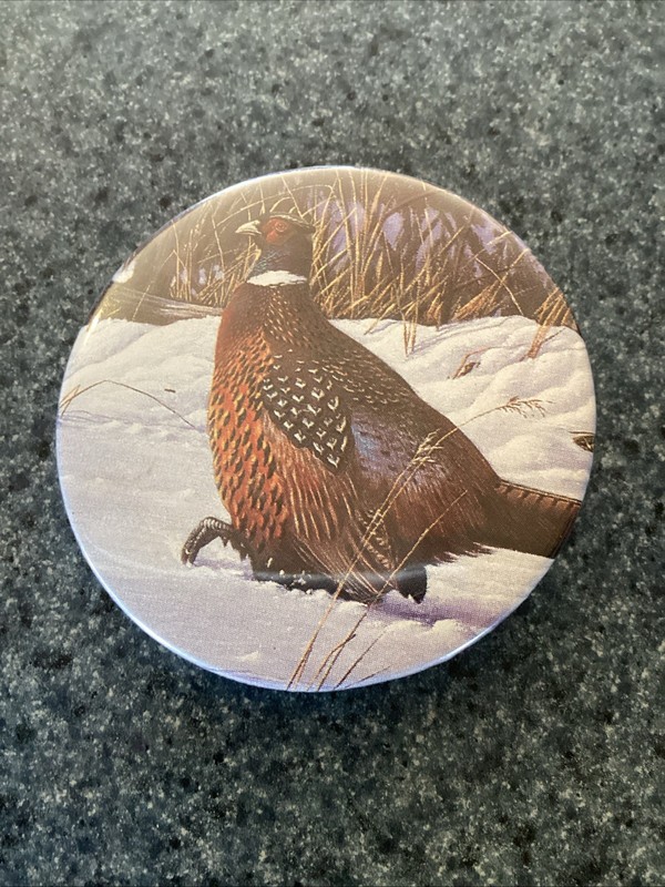 Badge-A-Minit Pheasant Pin Vintage