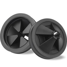 Garbage Disposal Splash Guard, 2 Pack Upgraded EPDM Rubber Drain Insert for I...