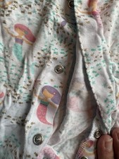 Completo a scatto completo Mermaid Dormiente Fudpie 3-6 mesi tessuto bambù