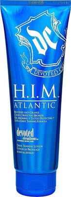 Devoted Creations H.I.M. HIM ATLANTIC Anti-Orange Bronzer Tattoo Protect Lotion