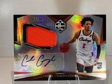2021 Chronicles Limited - CADE CUNNINGHAM - Rookie Jersey Autograph RPA /99