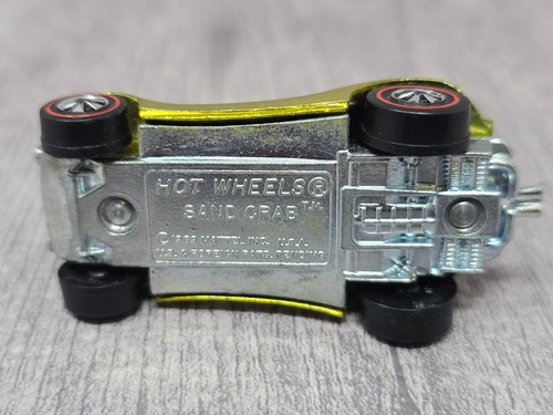 Hot Wheels Redline 1969 Sand Crab US Yellow quasi come nuovo ripiano superiore originale - Foto 10 di 10