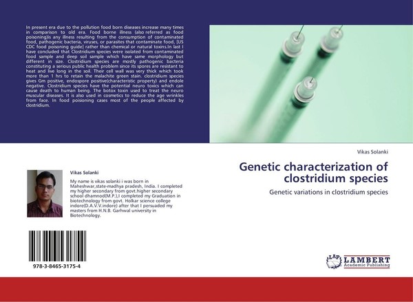 Genetic Characterization Of Clostridium Species Vikas Solanki-image