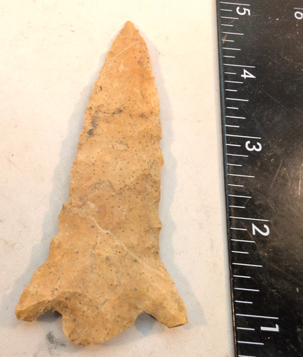 Etly point 4 long Artifacts- Relics, Arrowheads