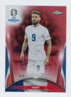 2024 Olivier Giroud Topps Chrome UEFA Euro Red Refractor France Soccer Card 4/5