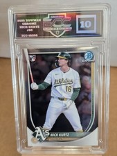 2025 Bowman Chrome - Nick Kurtz #93 (RC) ECC 10 💎🚫PSA