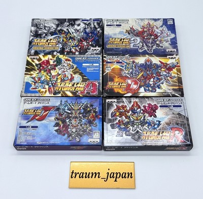 Super Robot Wars Complete 1 2 A R D J Nintendo Gameboy Advance GBA 6 Lot Tested