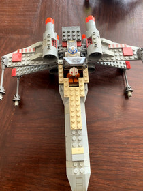 LEGO Star Wars - Old Sets Lot of 4 - 7140, 7143, 6015, 4490 &ndash; Starfighters- Used