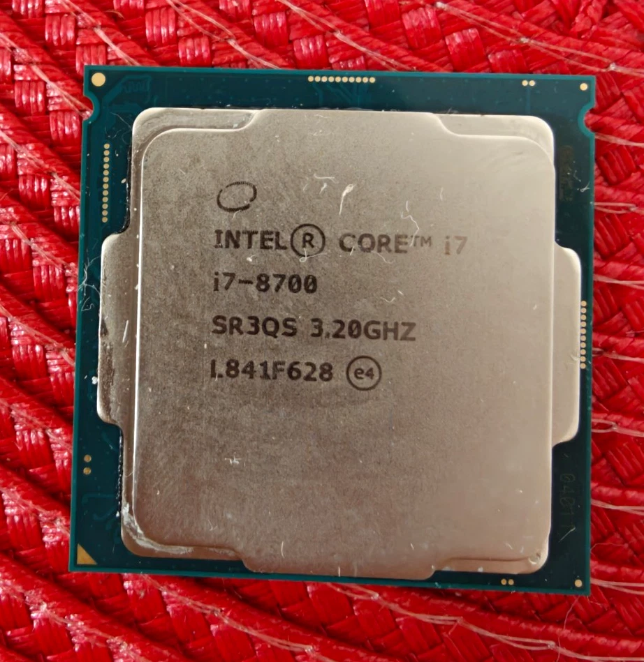 Intel Core i7-8700 Processor Model Computer Processors LGA 1151