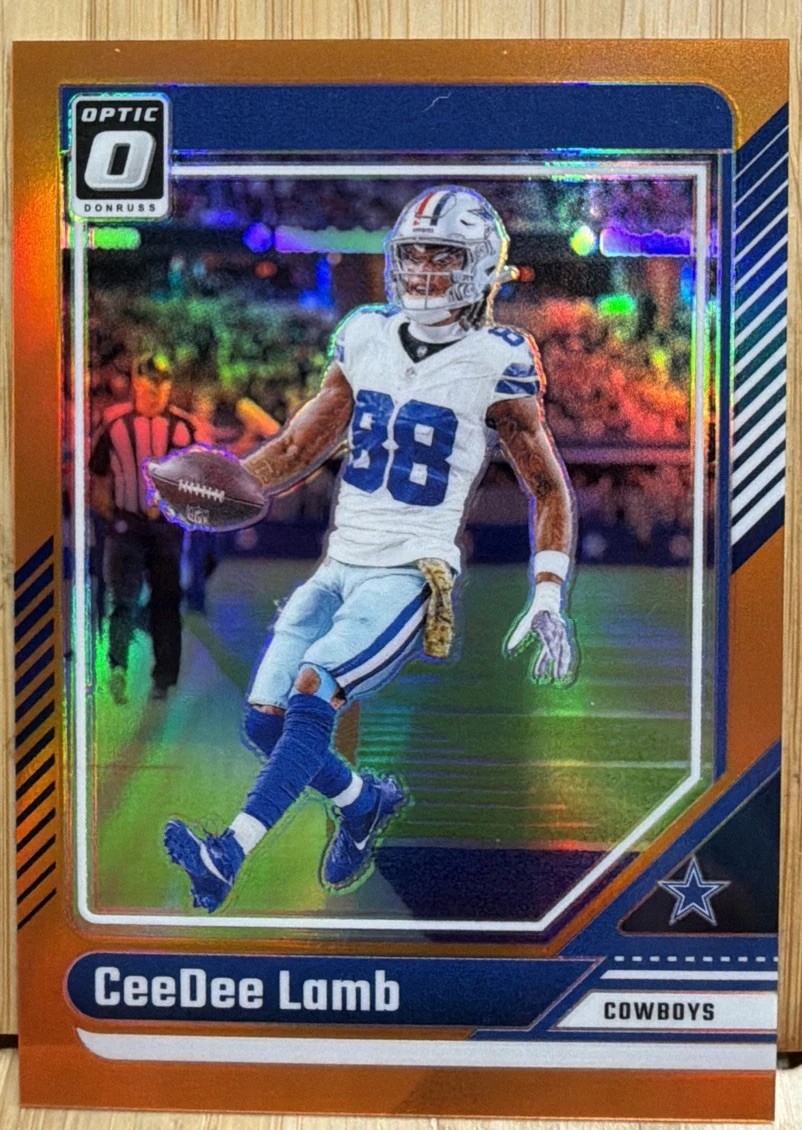 2024 Panini Donruss Optic - CeeDee Lamb #53 Orange Prizm /249