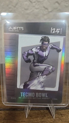 Bo Jackson Battle Arena  J-Jetts Blow On It Steel Battlefoil BO613