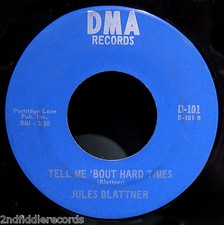 JULES BLATTNER-That Ain't Love, That's Emotion-Mega Rare Funk Soul 45-DMA #101