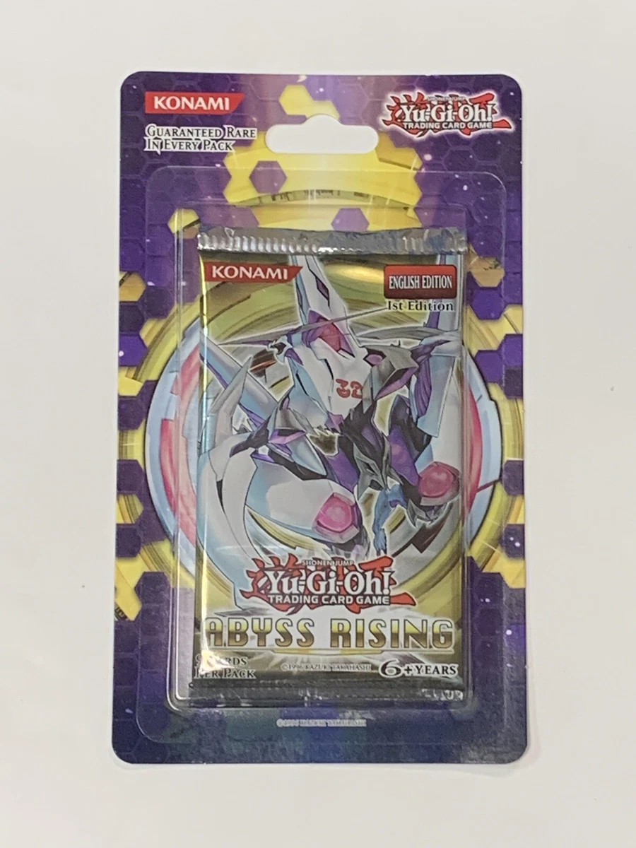Yu-Gi-Oh! TCG Abyss Rising Sealed Collectible Card Game Packs for