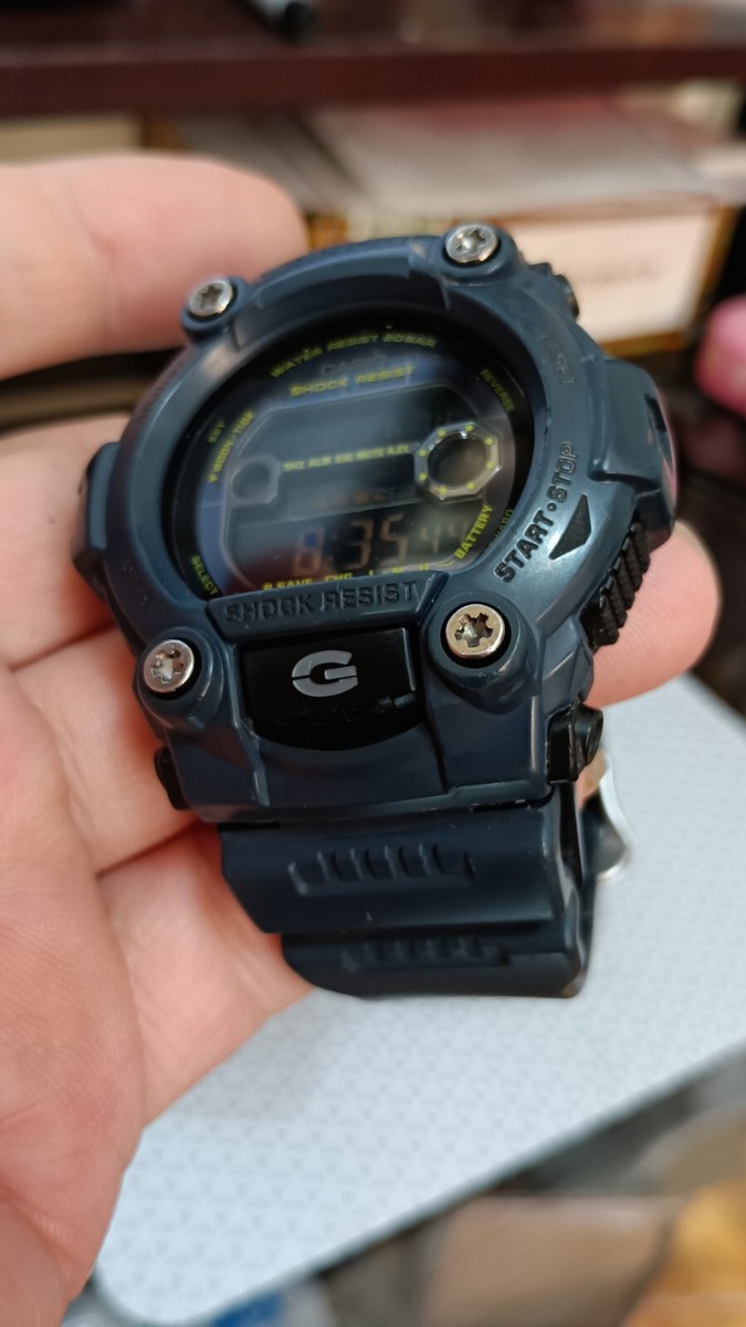 CASIO G-SHOCK 3293 GR-7900NV Tough Solar Military Navy Blue 51 mm