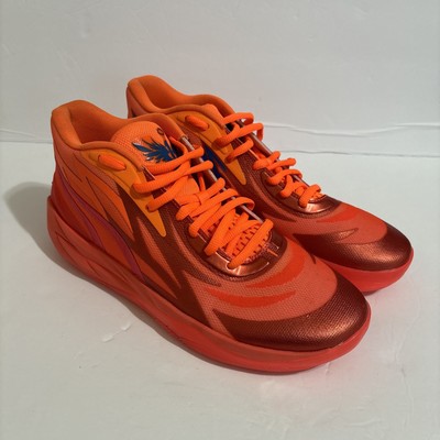 Size 11 - PUMA MB.02 Supernova Orange 376442-01 Men s Basketball Shoes New