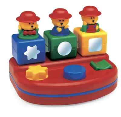 TOLO Toys Pop Up Teddies Alter 12 Monate+ (neu und kommt in einer einfachen braunen Box)
