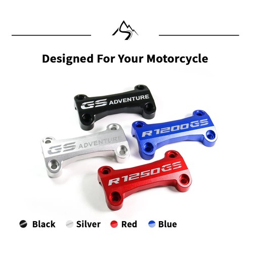 Für BMW R1250GS ADV R1200GS 13-24 23 Lenker Lenkererhöhung Top Clamp Cover - Bild 6 von 41