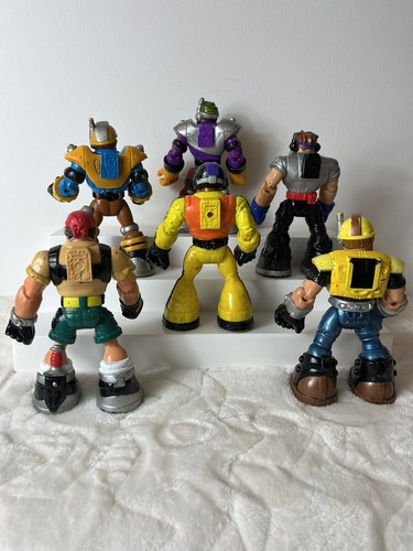 Fisher Price Mattel Rescue Heroes Various Figures Lot of 7 from 2001-2004 Vitg - Picture 4 of 24