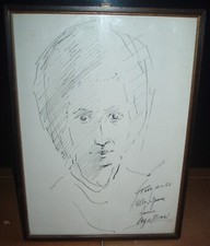 Ugo Spezi - Ritratto di donna 1965