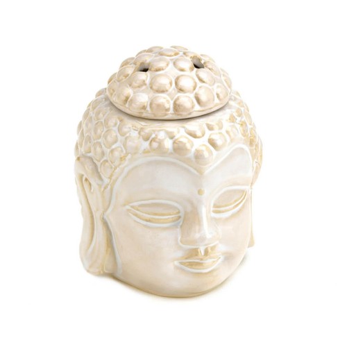 meditierender Buddha Keramik Duftölwärmer - Bild 6 von 6