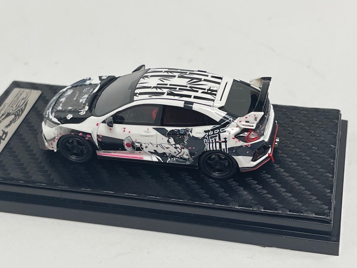 値下げ！ignition model Civic Type R ミニカーfk8 Honda Civic (FK8) Type R Crystal Black Pearl (Diecast Car