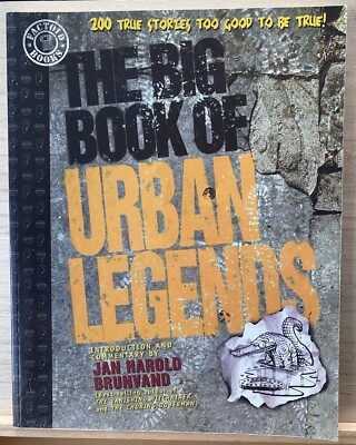 THE BIG BOOK OF URBAN LEGENDS by Paradox Press Factoid Books TPB PAPERBACK