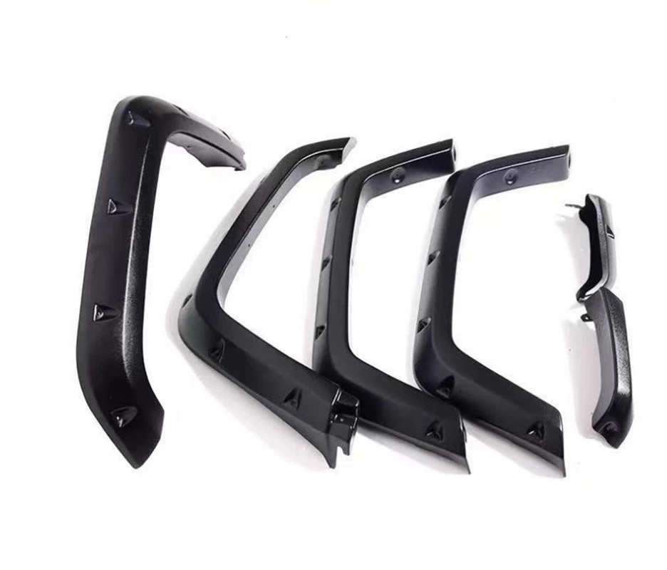 6PCS ABS Plastic Wheel arch decoration mudguard For Toyota Land Cruiser LC79 — 第 4/4 张图片