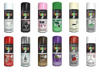Allzweck Sprühlack Aerosol Auto KFZ Matt Glanz Metall Holz Kunststoff DIY 400ml